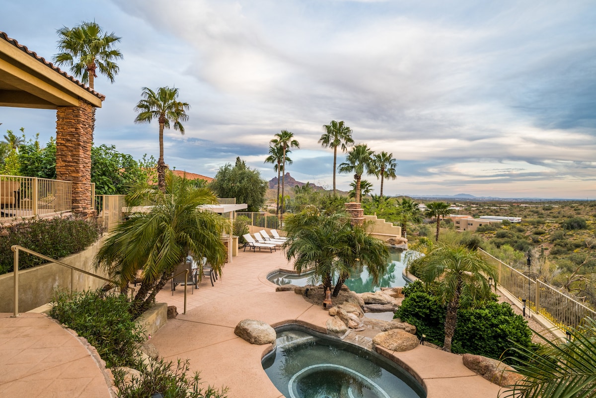 Expansive Sunset View~Infinity Pool&Spa~5BD, 3.5BA