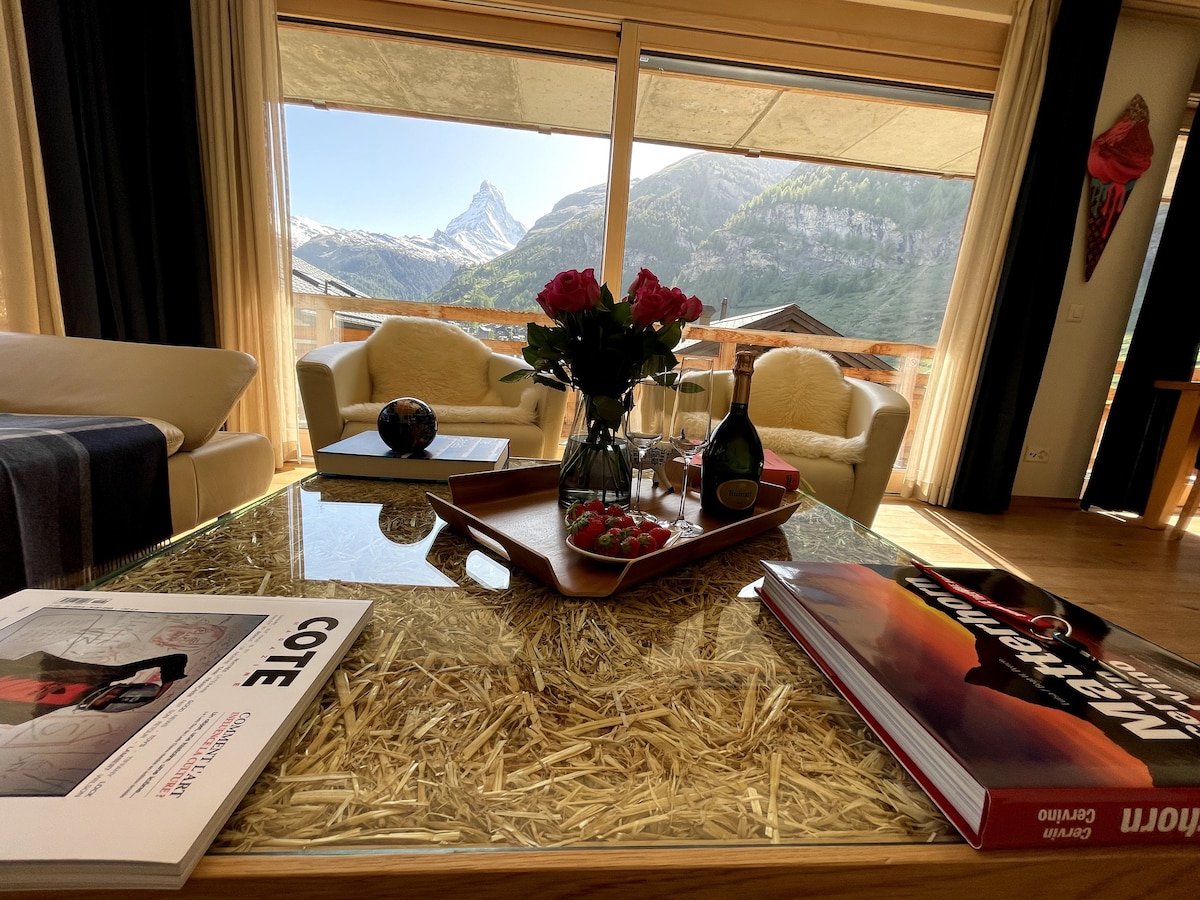 Matterhorn view 5* luxury 2 bedroom