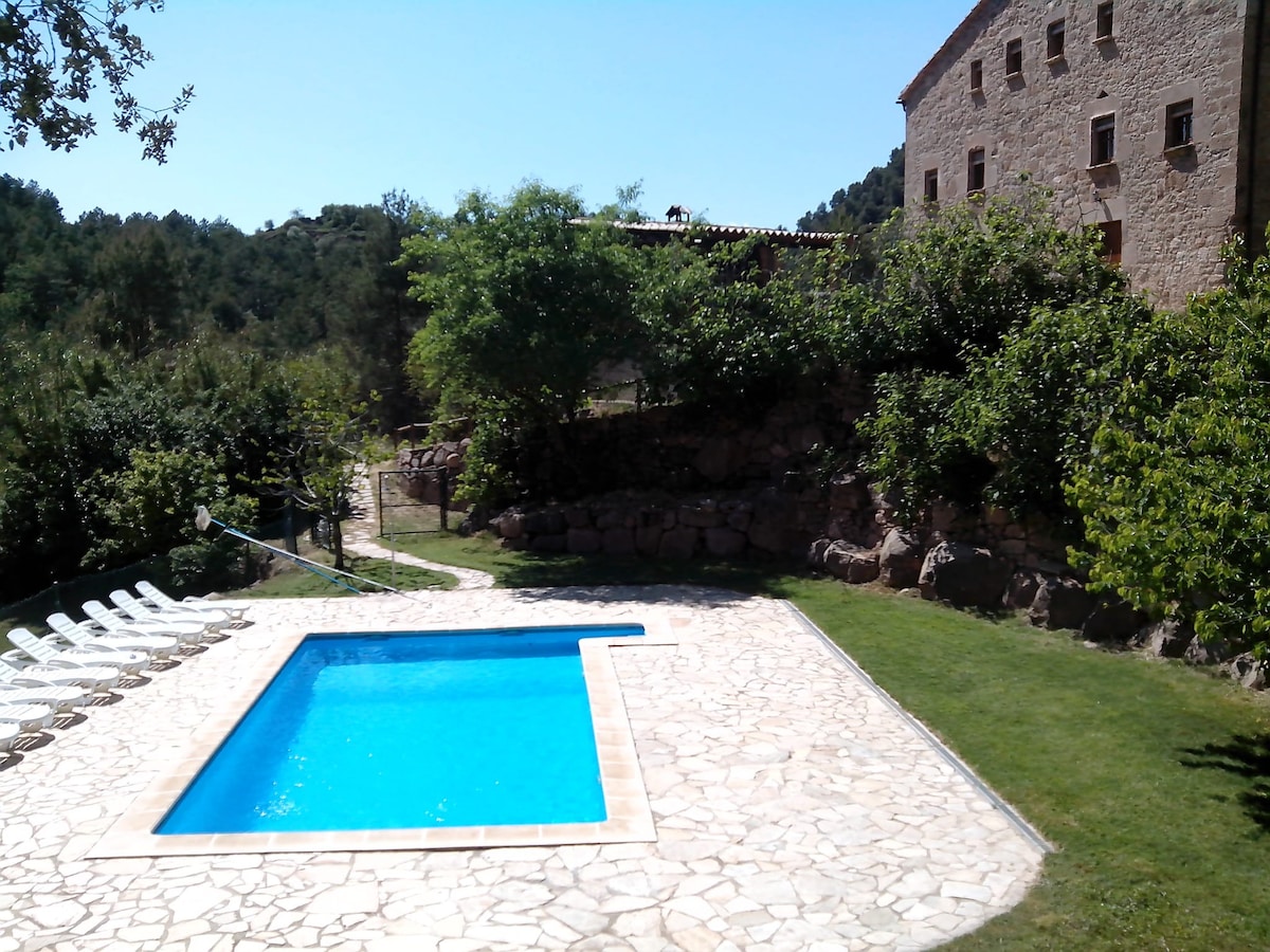 Casa rural con piscina exterior