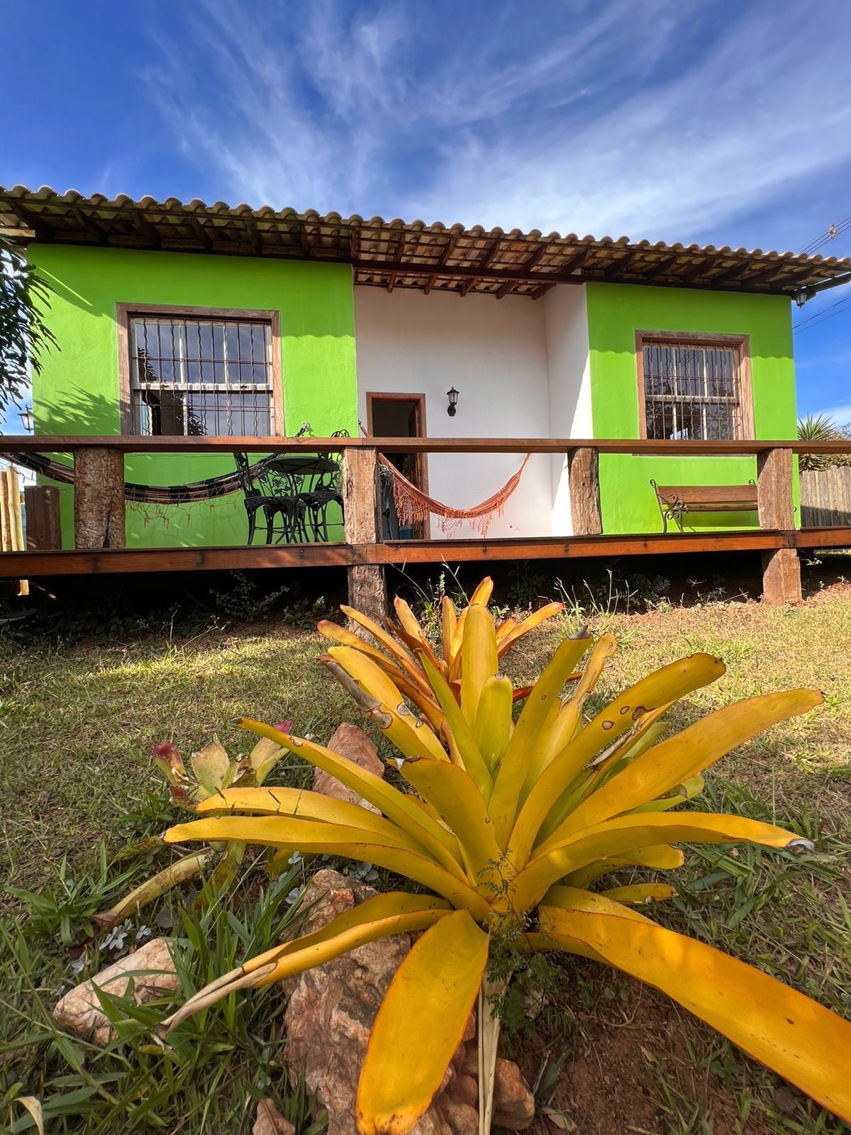 Casinhas da Lapinha VERDE 2q-Piscina compartilhada