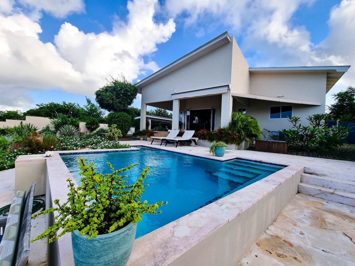 Villa with Pool & Jacuzzi / Seeview