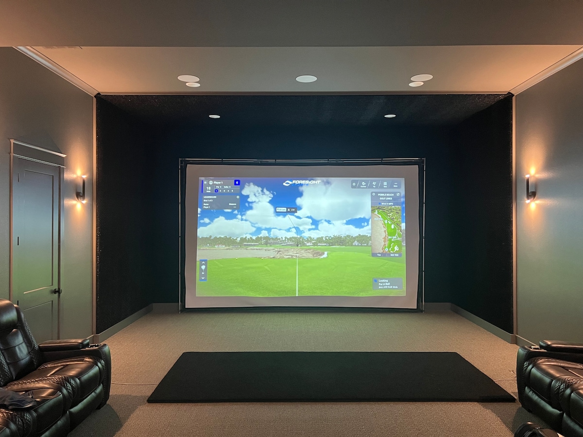 New Lakehouse - Pool - Golf Simulator - 2 Masters