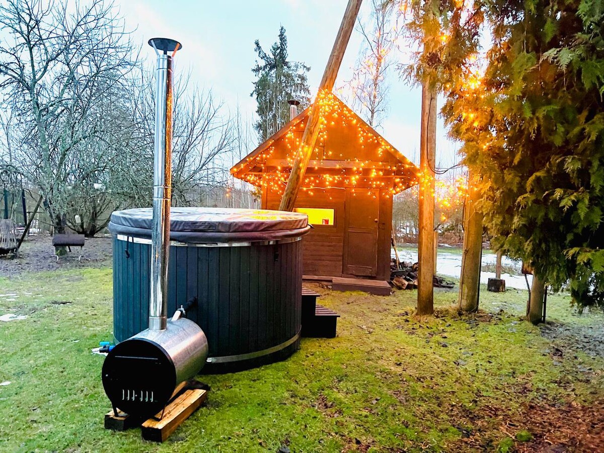 Elf house Sauna Jakuzzi