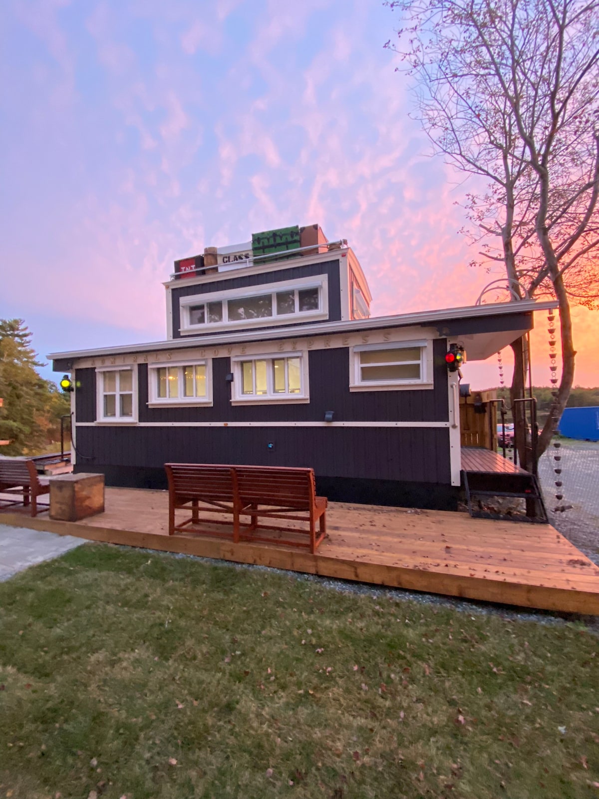 CNR featured Tiny Home Caboose in HRM!