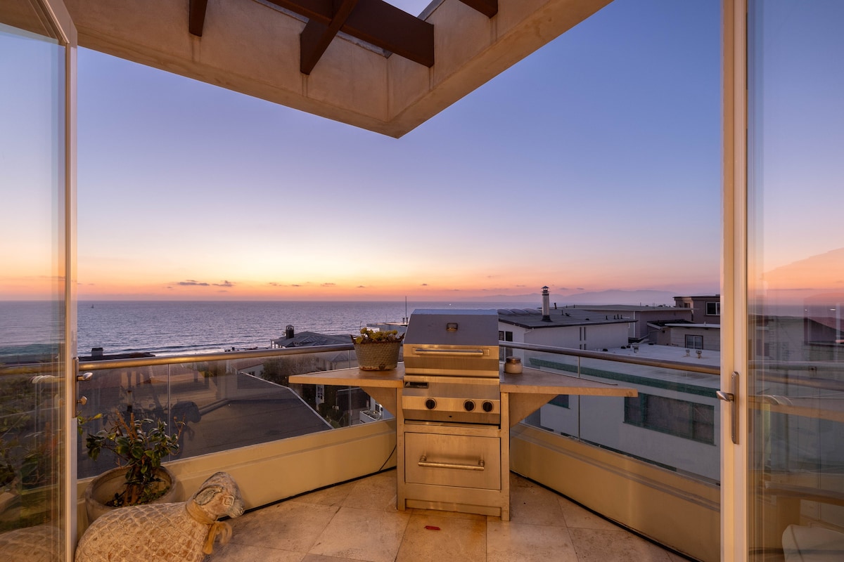 Stunning Manhattan Beach Panoramic Ocean View Home