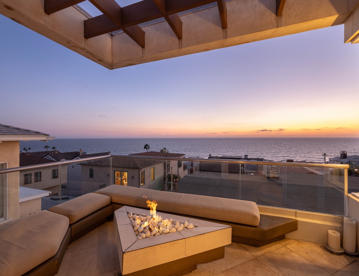 Stunning Manhattan Beach Panoramic Ocean View Home