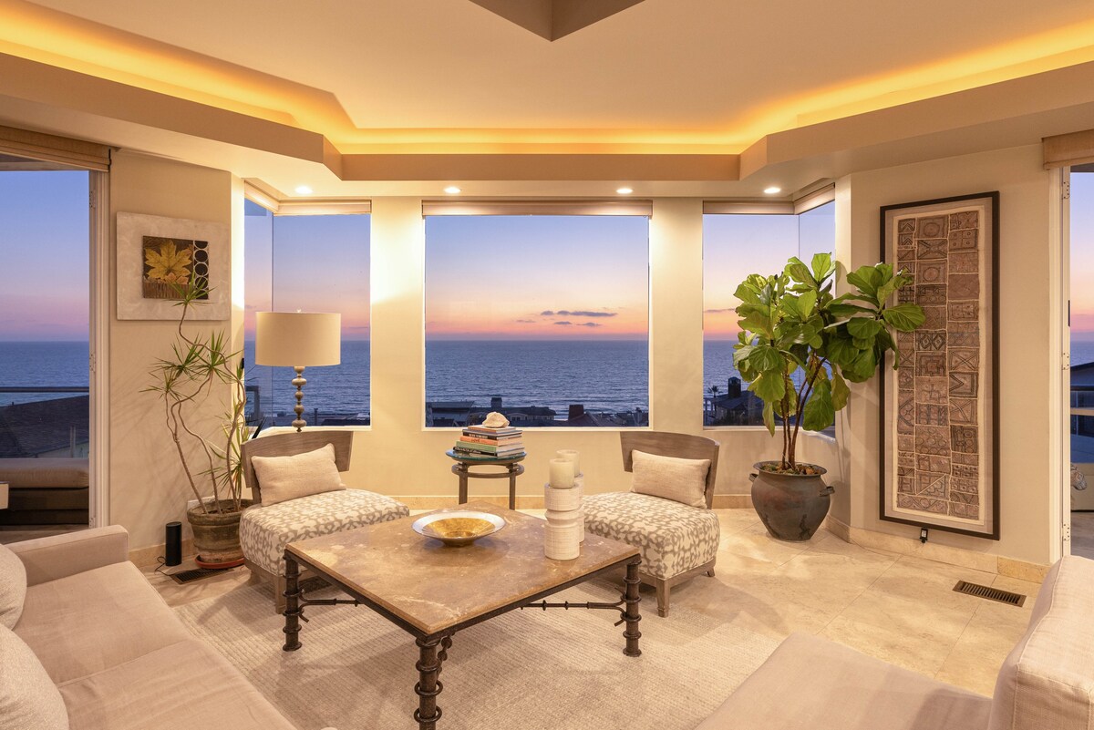 Stunning Manhattan Beach Panoramic Ocean View Home