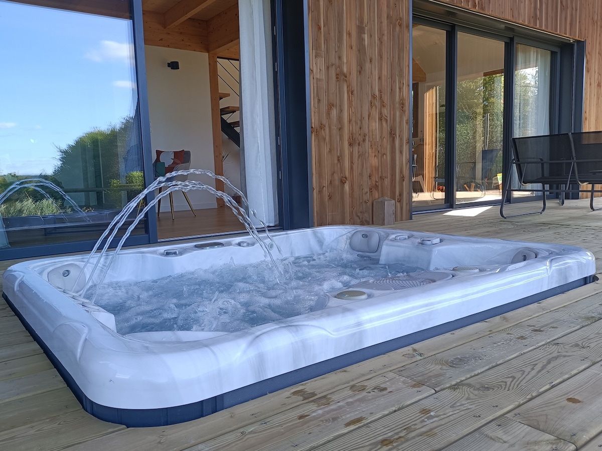 Chalet avec Jacuzzi/spa