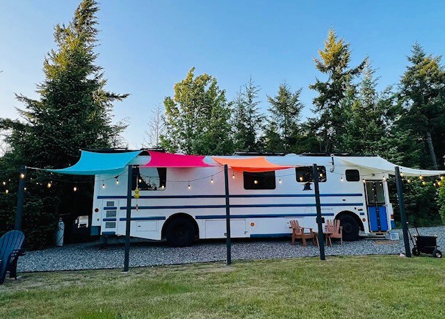 Converted School Bus Olympic Pen. PNW Adventure