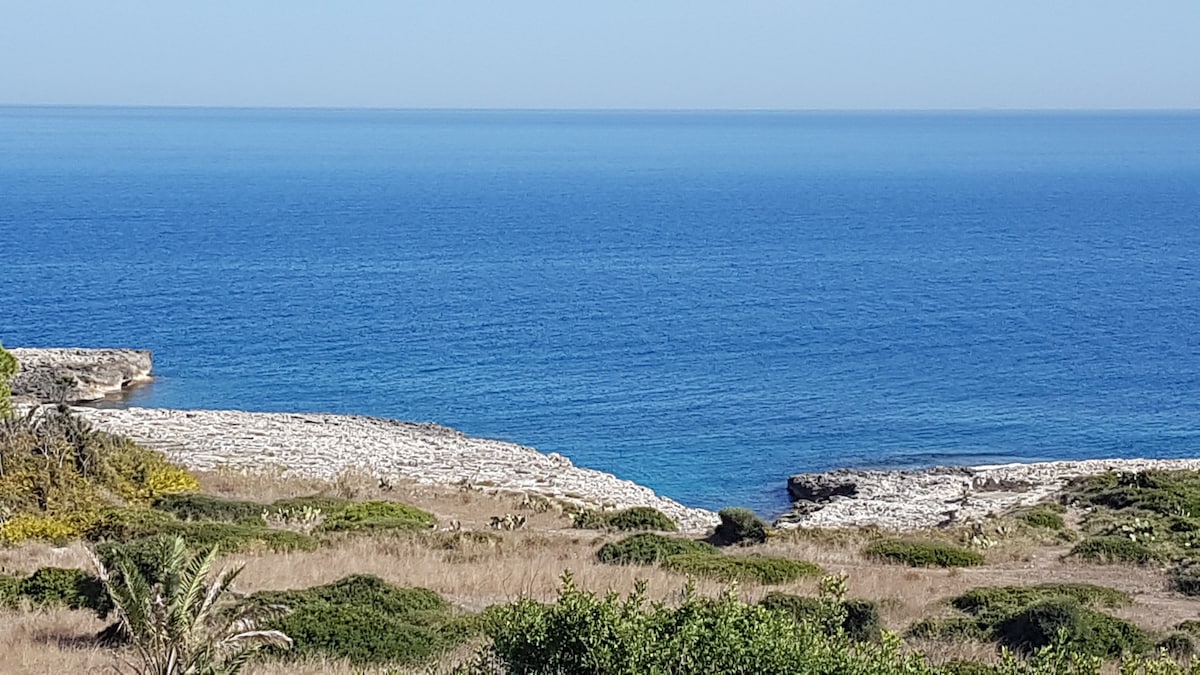 Villa al mare sulla scogliera