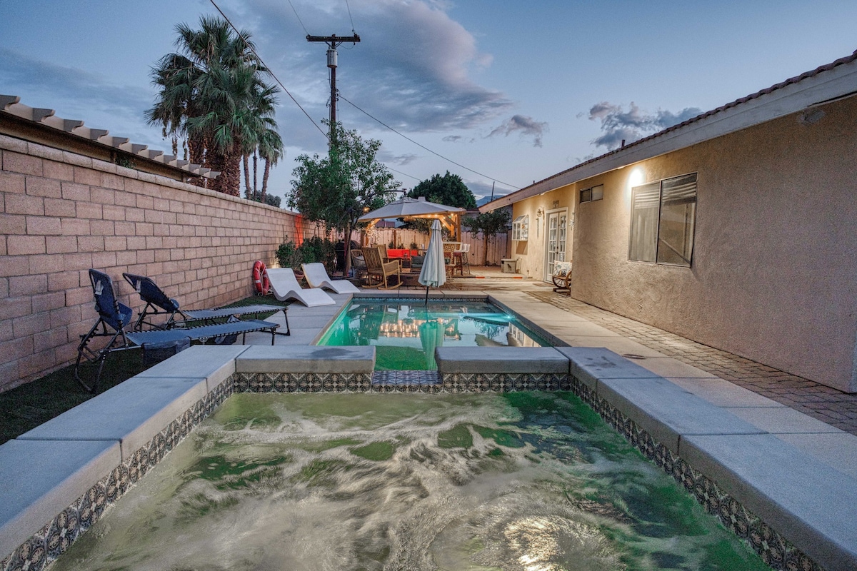 Greater Palm Springs Salt water relax nights.