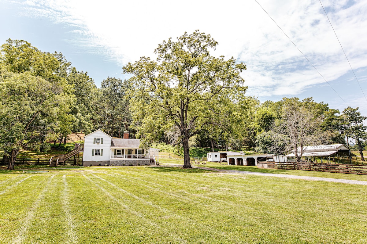 *Cozy Renovated Farmhouse on 16 Acres with Trails*