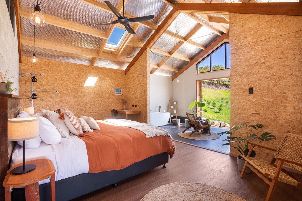 Master bedroom 2 inside The Barn