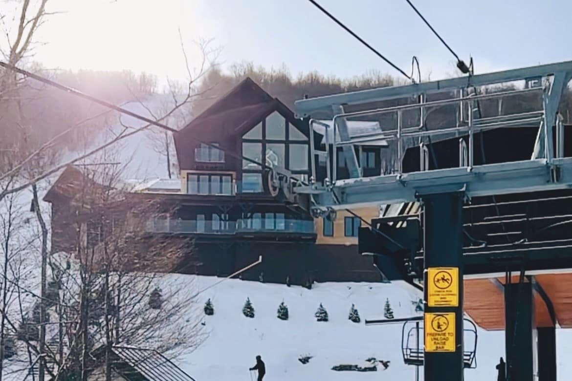 *景观*温德姆山度假村（ Windham Mountain Resort ）滑雪出入