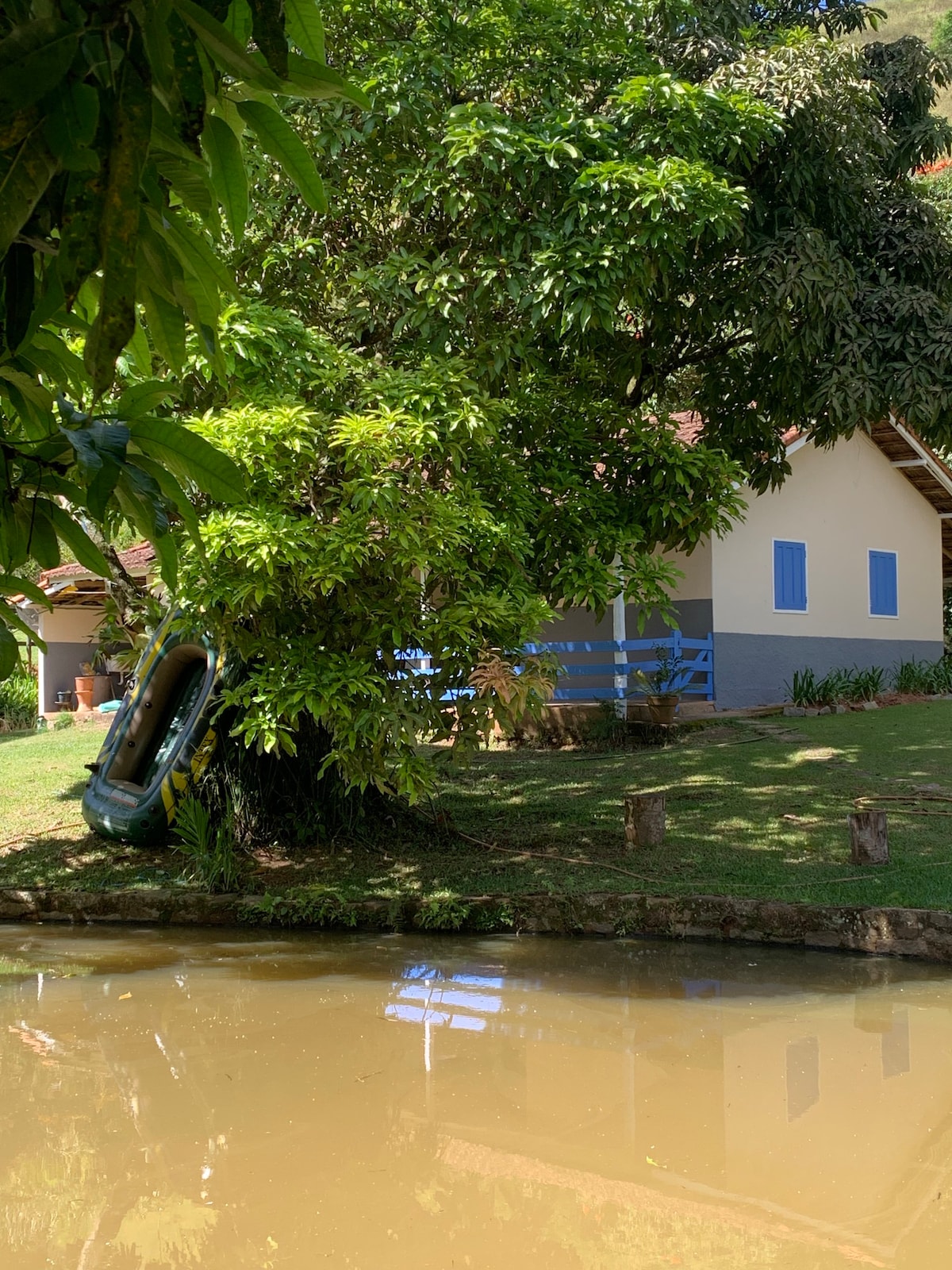 Casinha de Campo com Lago - Sítio Luar do Sertão