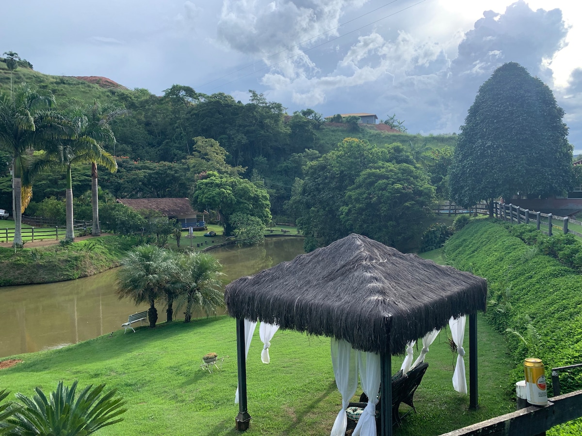 Casinha de Campo com Lago - Sítio Luar do Sertão