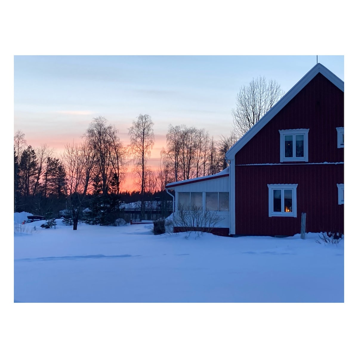 Hus nära havet