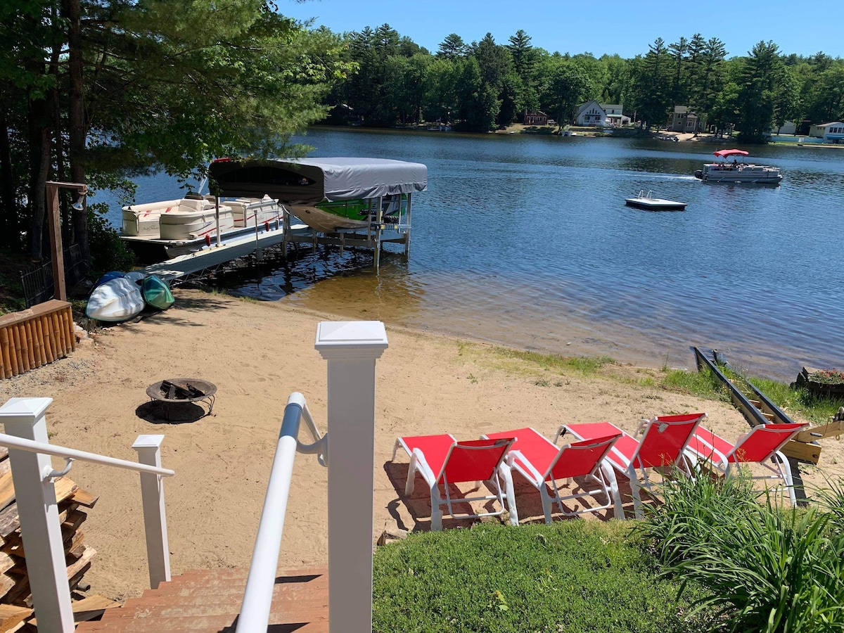 Lakefront Private Beach Getaway