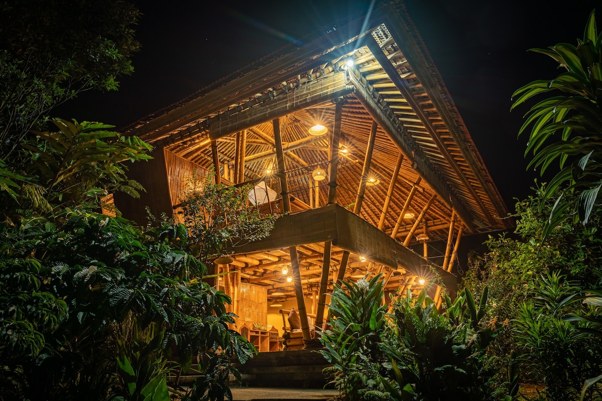 Faraway Jungle Bamboo Treehouse Retreat