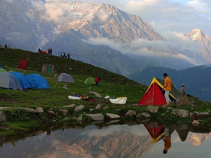 Triund Tent stay & guide & meal & stay