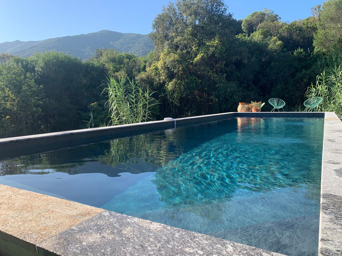 Paradise villa on  Corsica near Ajaccio