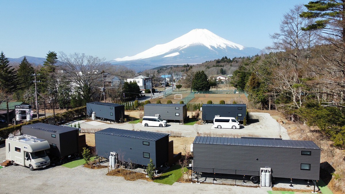 F Cabin【プライベートキャビンで優雅にBBQ・室内外から富士View】