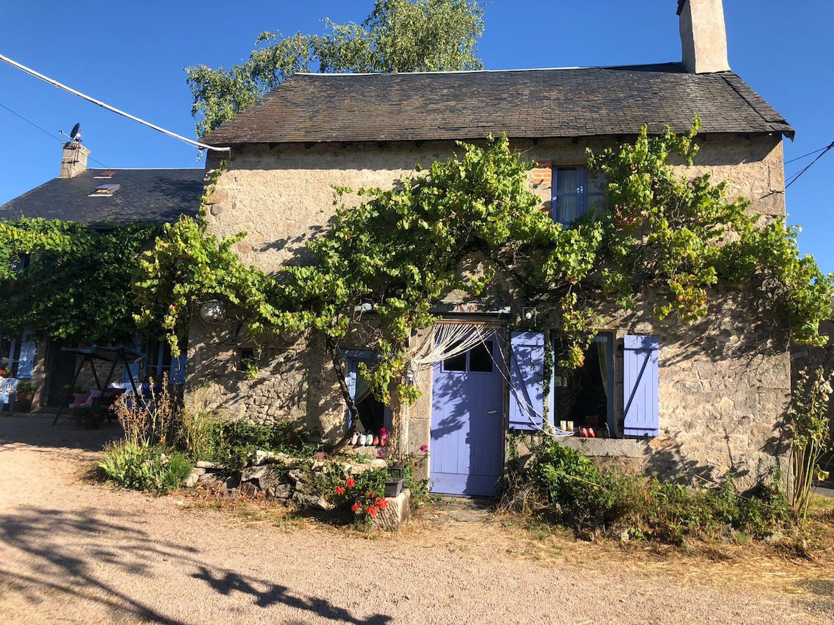 Maison des cerfs avec piscine