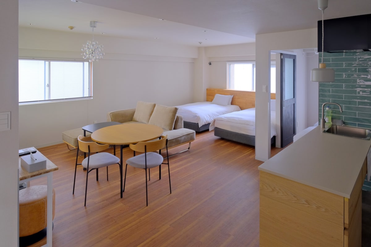 .,COPO-hara55/2BR-APT/ 4mins JRNamba/55sqm