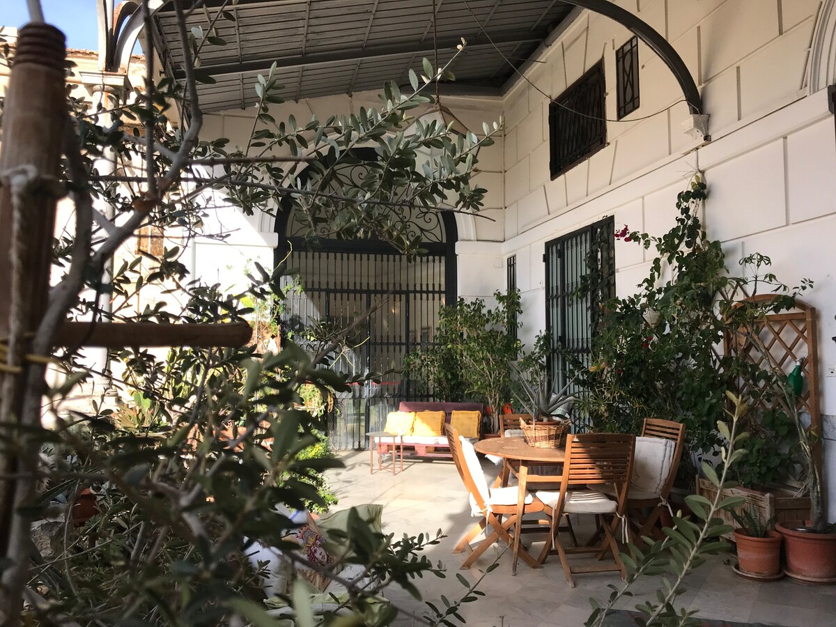 Terrace in the heart of Palermo