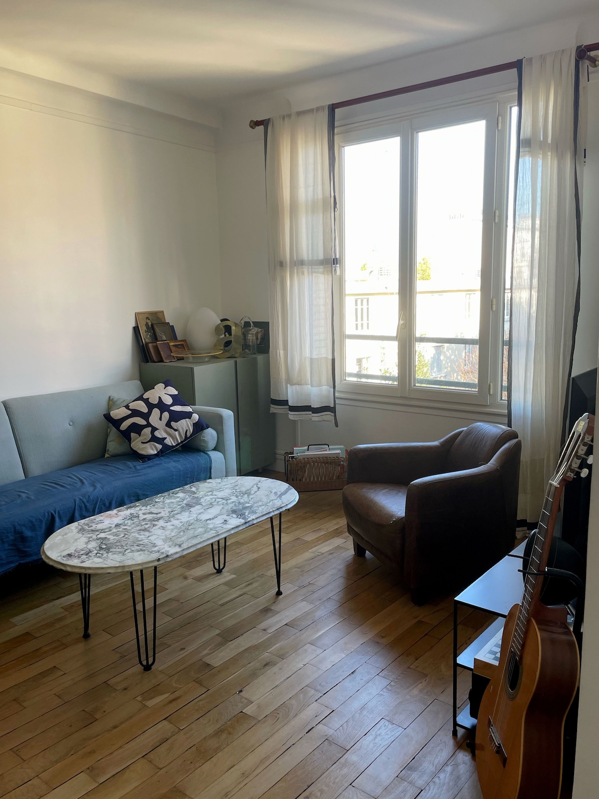Bright apartment near the Buttes Chaumont