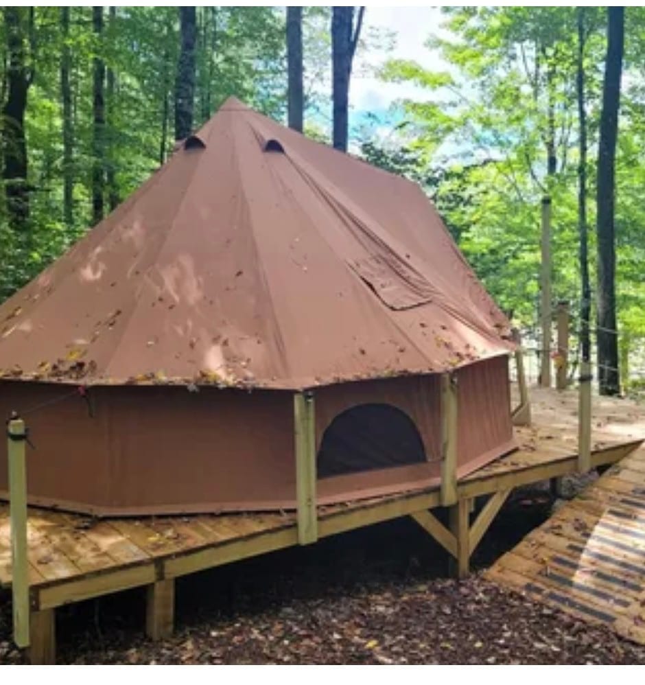 Hidden Brook Glamping site 3