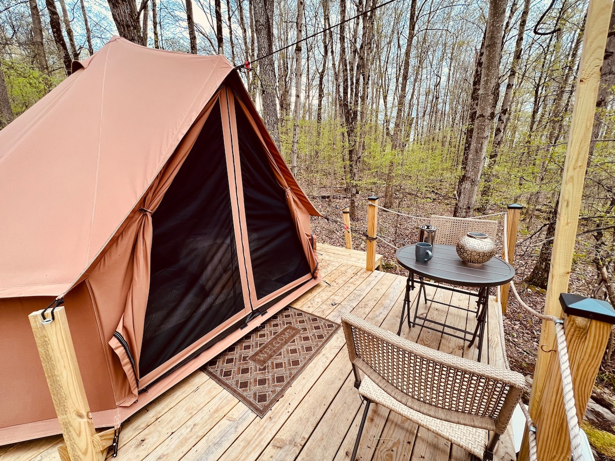 Hidden Brook Glamping site 3