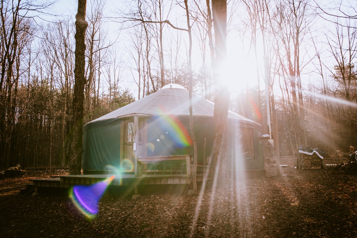 Activated Earth Yurt