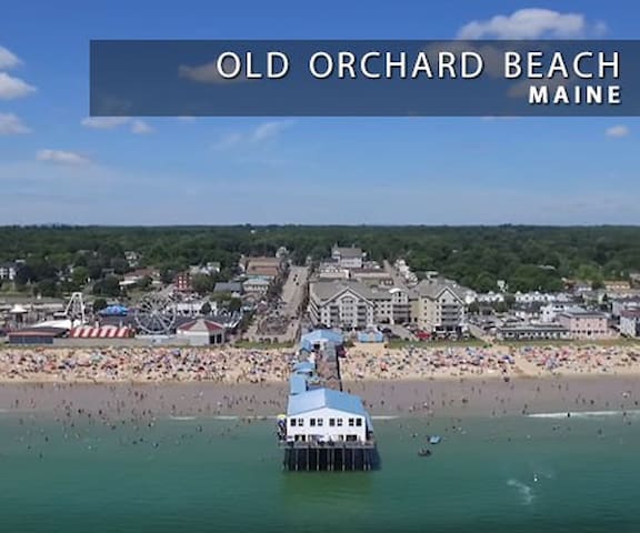 老兰花海滩(Old Orchard Beach)的民宿