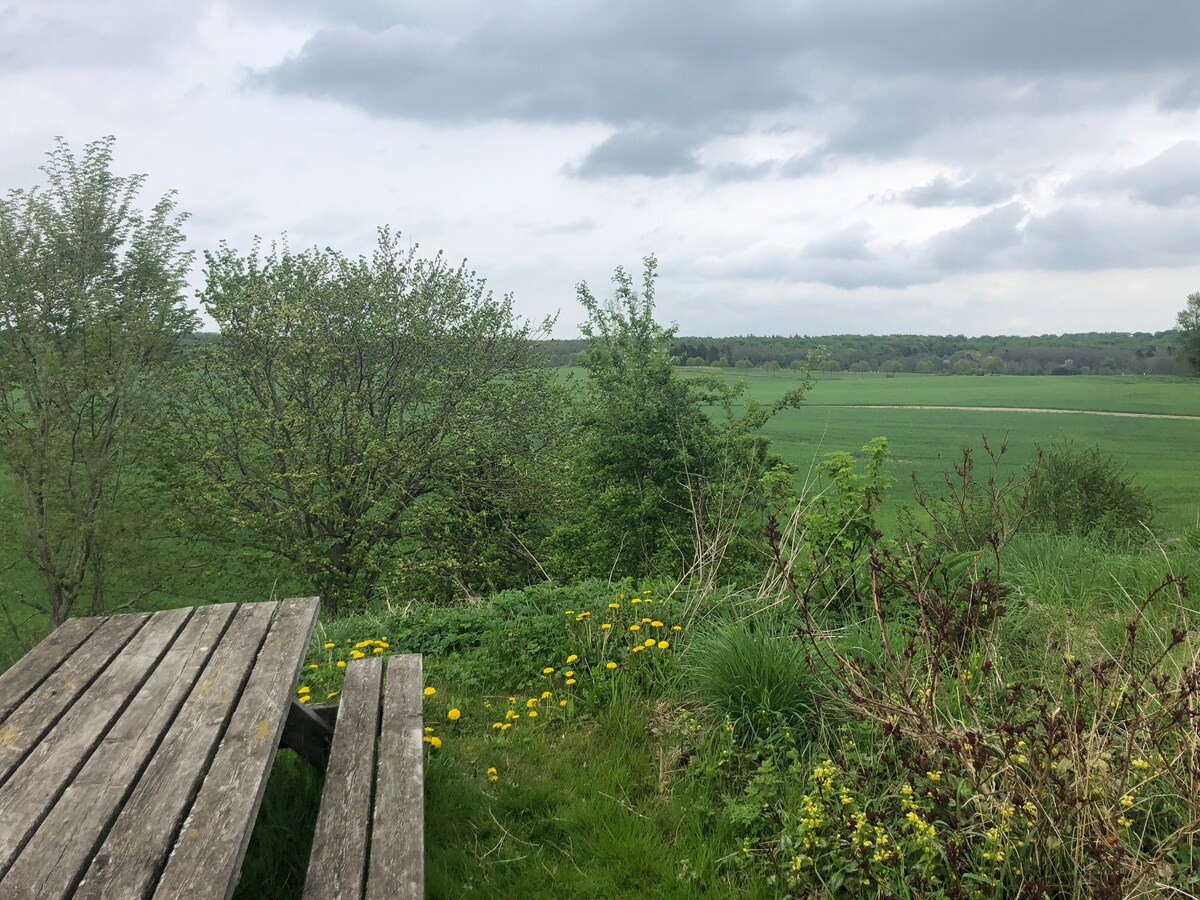 Bo idyllisk på gammel gård