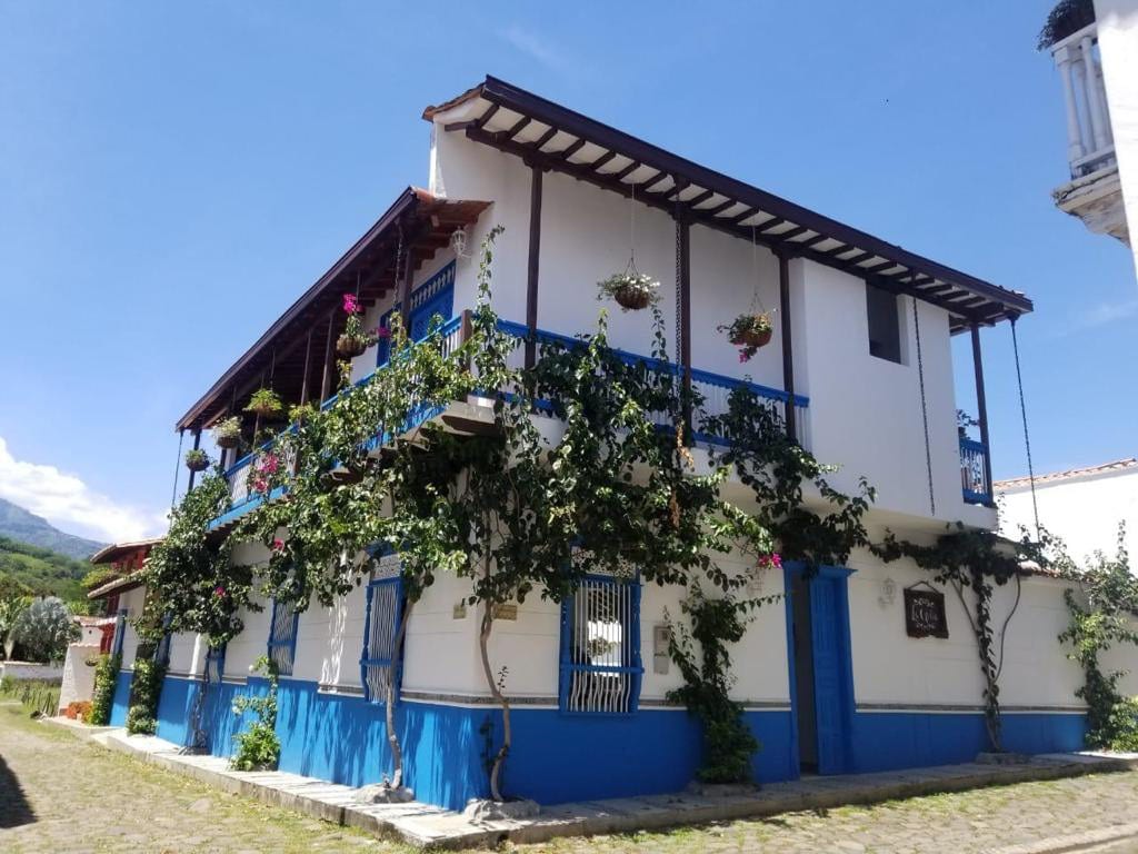 古老的考卡（ Cauca ）的迷人房子。