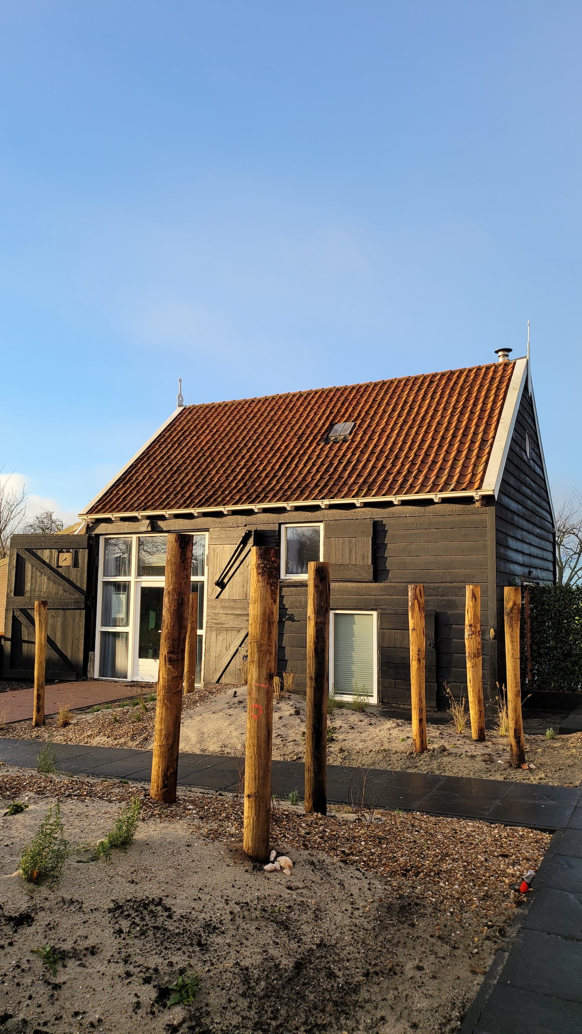 Zeeuwse schuur midden in de Schouwse natuur