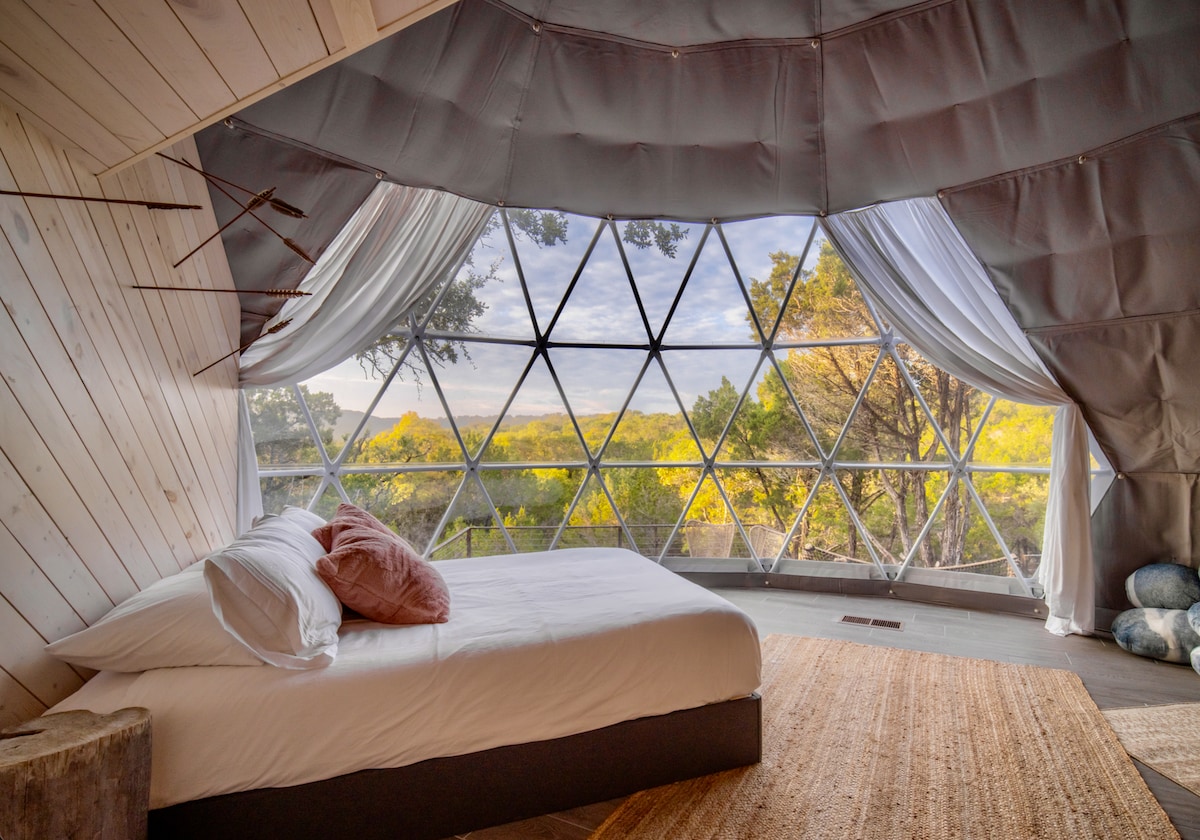 NEW! Ukiyo-Glamping Dome+Hot Tub