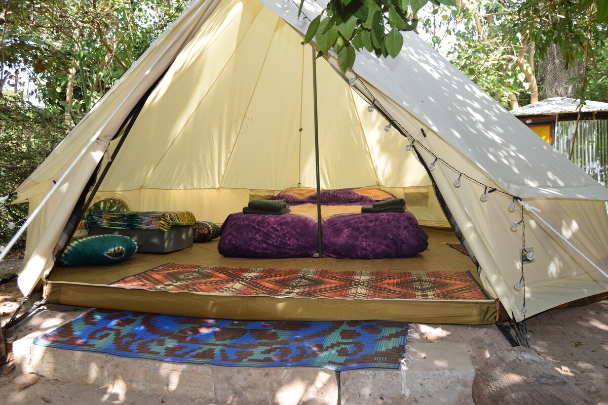 Eco Garden Bell Tent Glamping