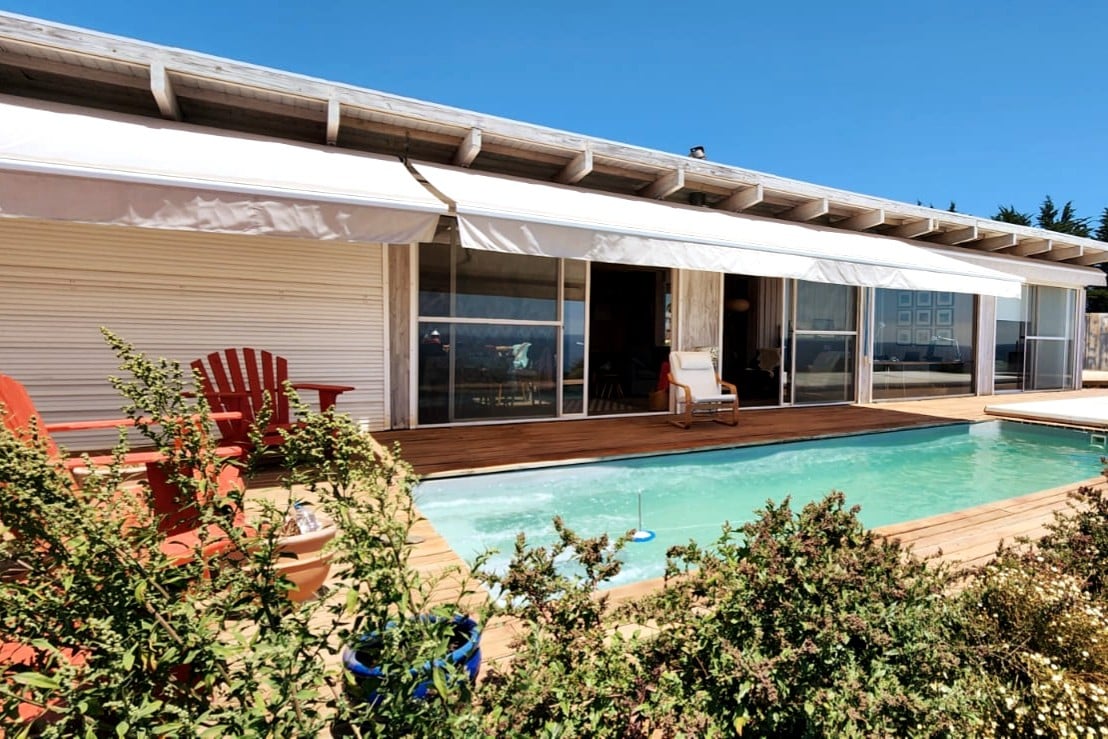 Casa con gran vista al Mar, Pichilemu, cáhuil.