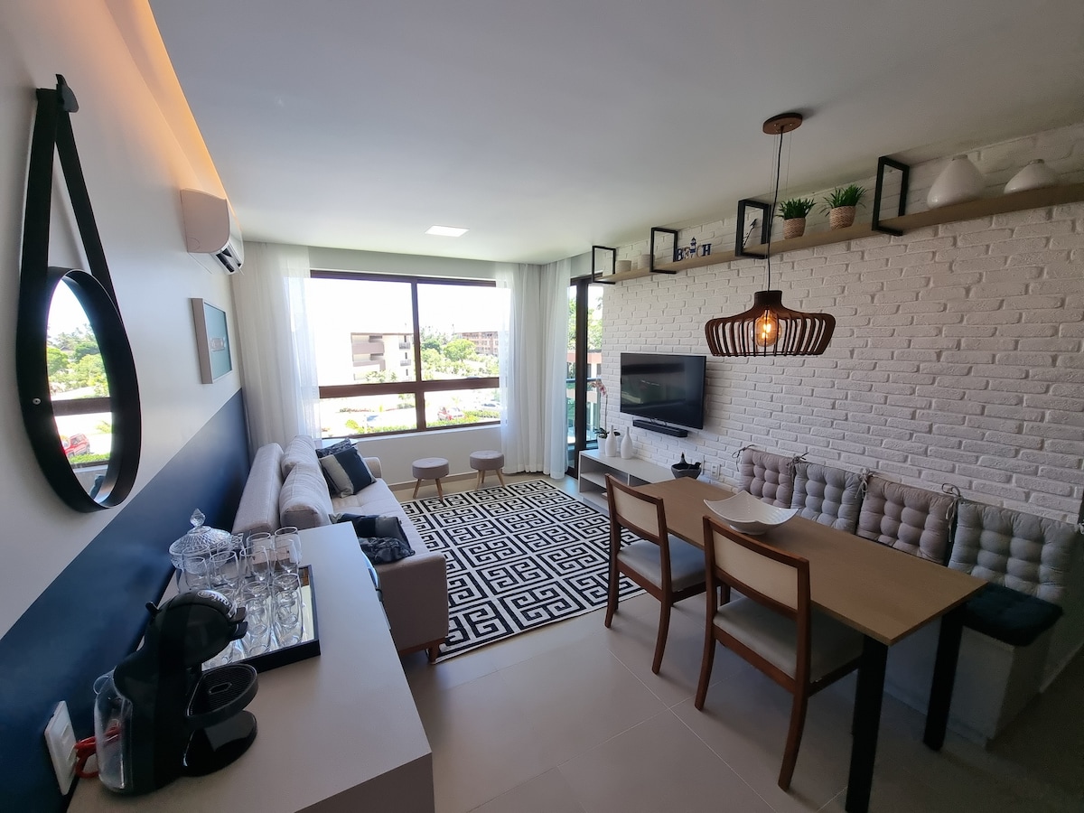 Condomínio Beira Mar的双卧室公寓