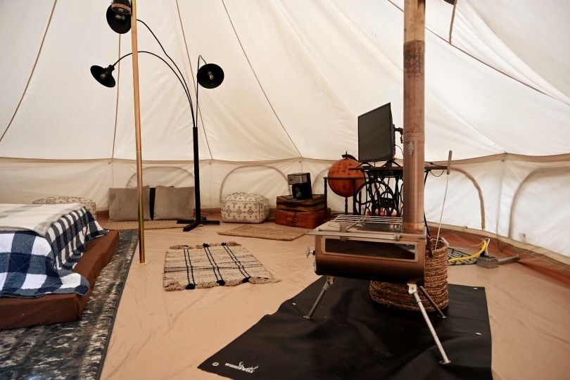 卡茨基尔山庄的豪华Yurk帐篷