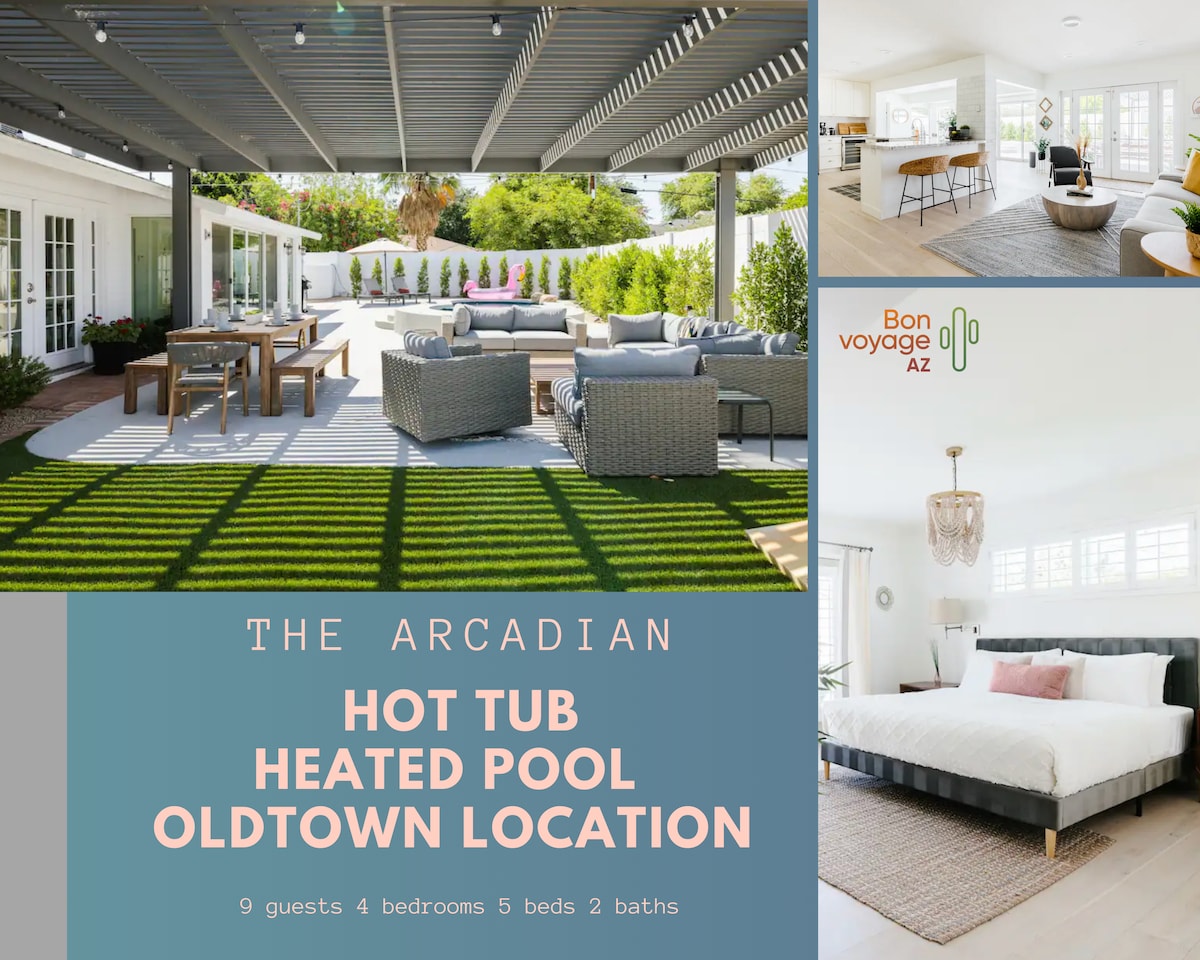 Arcadia - Great Luxury Home w/Heated Pool/Hot Tub!