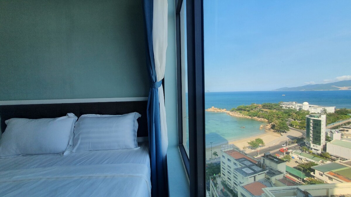 2pn View Corner公寓和Thanh Thanh海滩