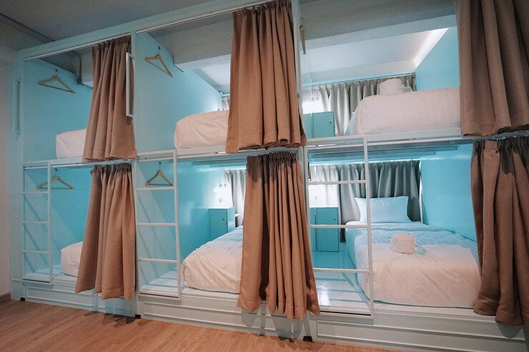 10-Bed Female Dormitory Room