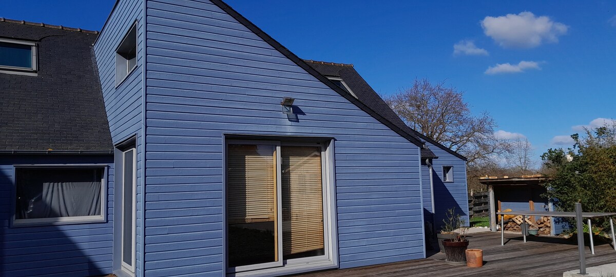 Maison en bois.