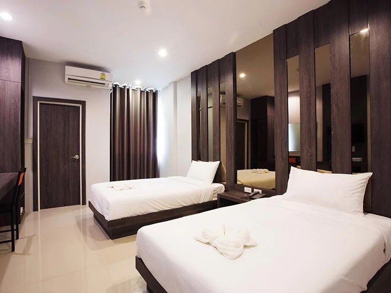 Buriram Thailand Hotel 2 Sgl Beds/ 2A/ 1K 0-8y.o.