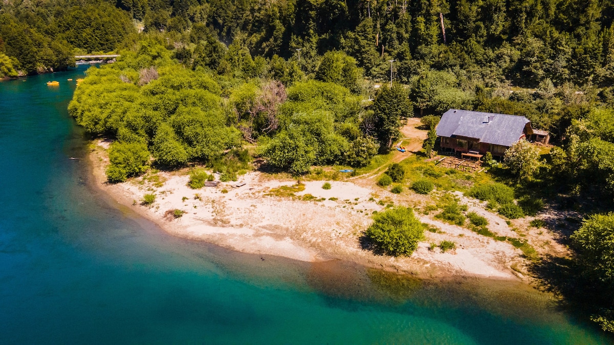 Pieza en Cabaña Patagona Baño Compartido