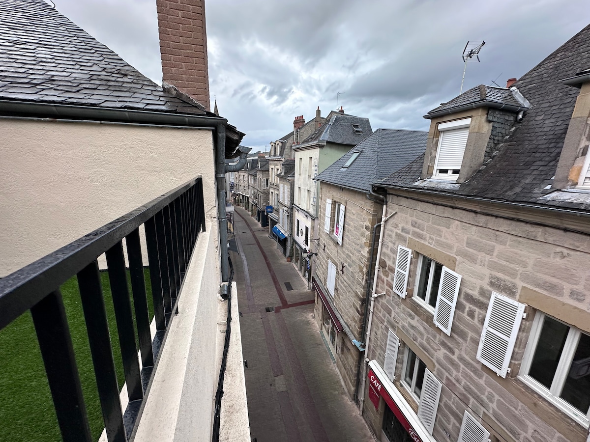 Appartement climatisé avec terrasse sur le toit