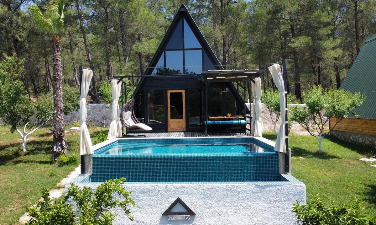 Patara - A-Frame Villa - with private pool